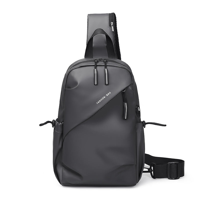 Multifunctional Crossbody Chest Bag | Stylish and Practical Shoulder Backpack for Everyday Use (Gray) Main image