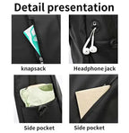 Multifunctional Crossbody Chest Bag | Stylish and Practical Shoulder Backpack for Everyday Use (Gray)