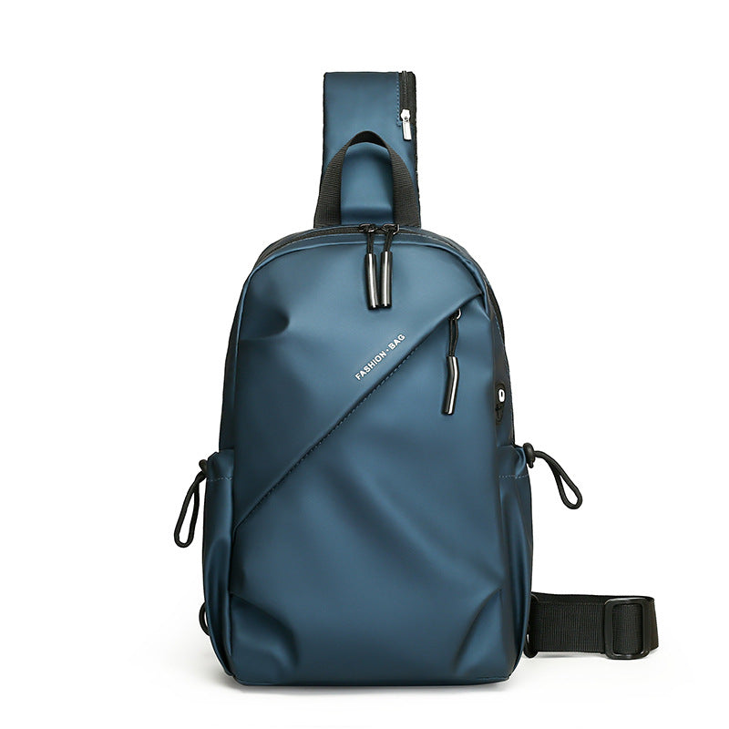 Multifunctional Crossbody Chest Bag | Stylish and Practical Shoulder Backpack for Everyday Use (Blue) Main image