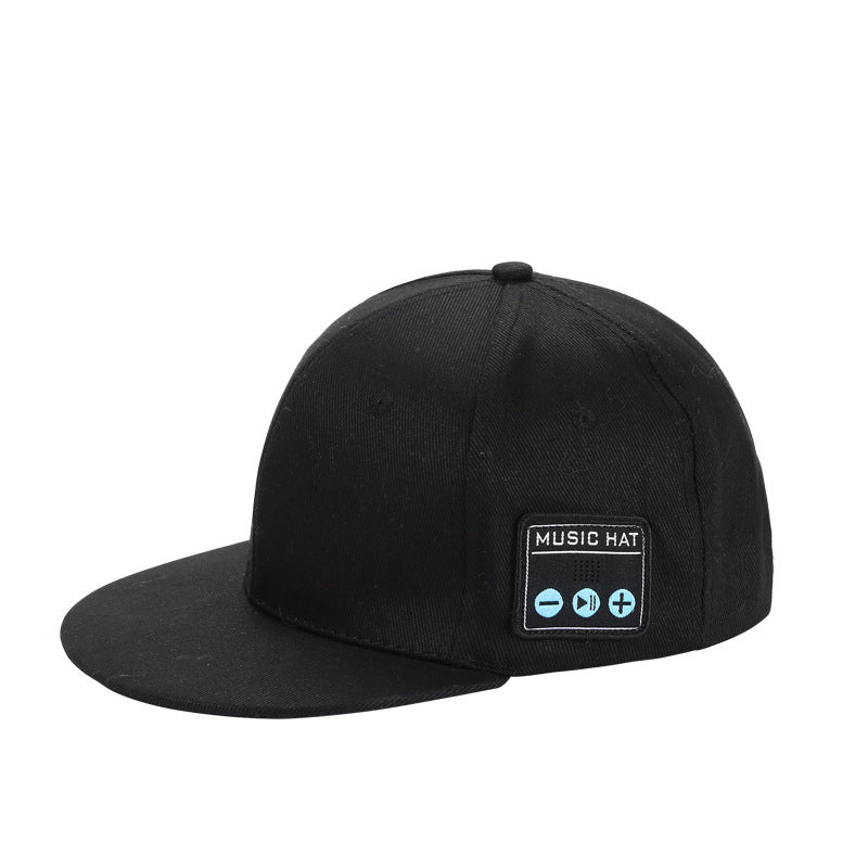 Black Wireless Speaker Hat - Bluetooth 5.4 Baseball Cap with Dual Speakers for Outdoor Sports and Music, Hands-Free Audio Experience Main image