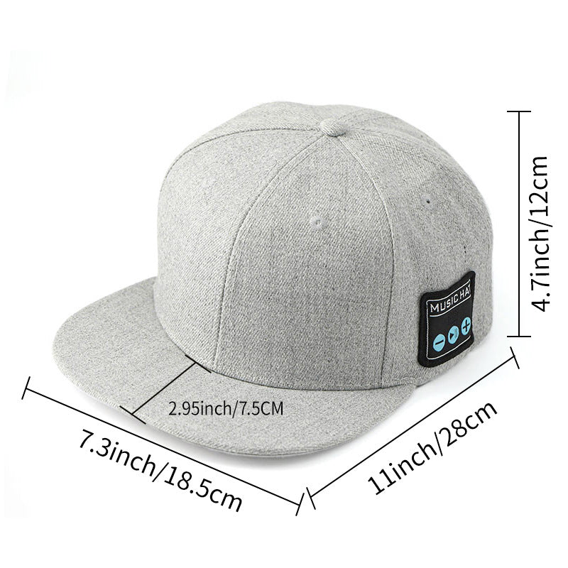 Dark Gray Wireless Speaker Hat - Bluetooth 5.4 Baseball Cap with Dual Speakers for Outdoor Sports and Music, Hands-Free Audio Experience Secondary image
