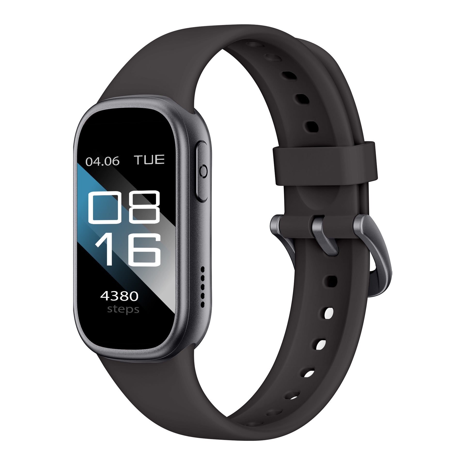 Black Smart Fitness Tracker with Bluetooth Calling, Heart Rate, Blood Pressure, Blood Oxygen, and Sports Modes Main image