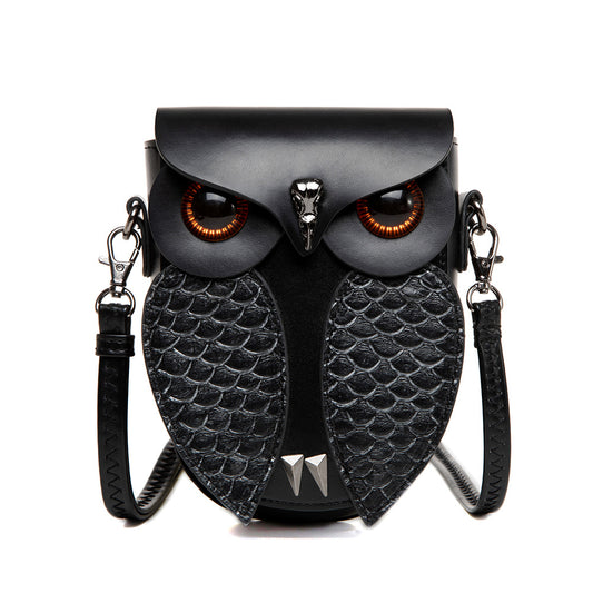 Creative Owl Design Crossbody Shoulder Bag ��� Compact, Unique & Stylish for Women