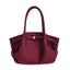 Purple-red Elegant Suede Tote Bag - Soft and Stylish Handbag for Everyday Use
