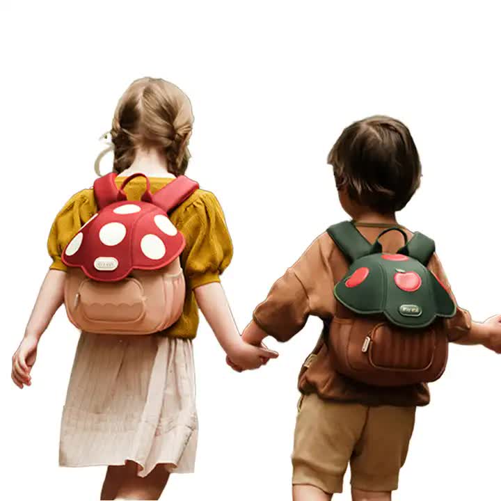 Red New Kids Cartoon Backpack – Lightweight, Personalized School Bag for Toddlers and Preschoolers – Perfect for Travel and Outdoor Adventures Secondary image
