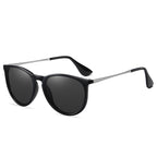 Black Stylish Polarized Sunglasses for Men and Women ��� UV Protection, Lightweight Design, Trendy Sunglasses for Outdoor Activities