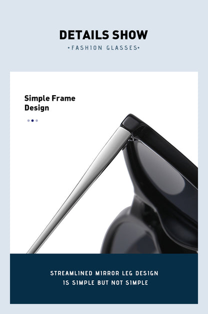 Black Stylish Polarized Sunglasses for Men and Women ��� UV Protection, Lightweight Design, Trendy Sunglasses for Outdoor Activities