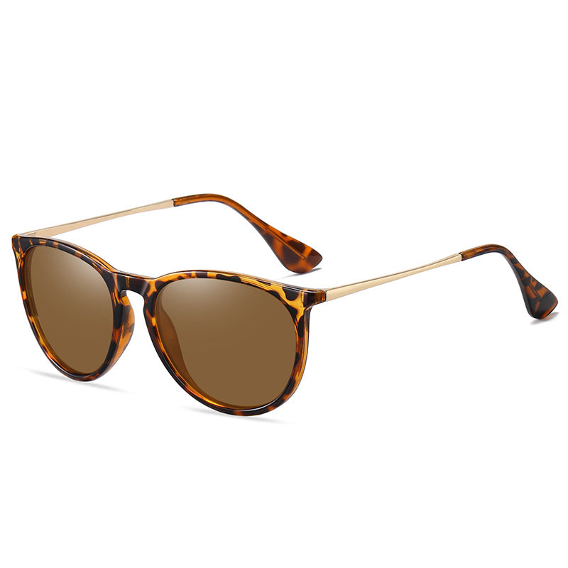 Leopard Brown Lens Stylish Polarized Sunglasses for Men and Women - UV Protection, Lightweight Design, Trendy Sunglasses for Outdoor Activities Main image