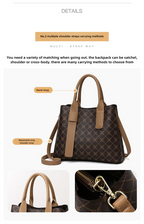 Brown Retro Fashion Handbag ��� Elegant Tote with Large Capacity for Work and Daily Use