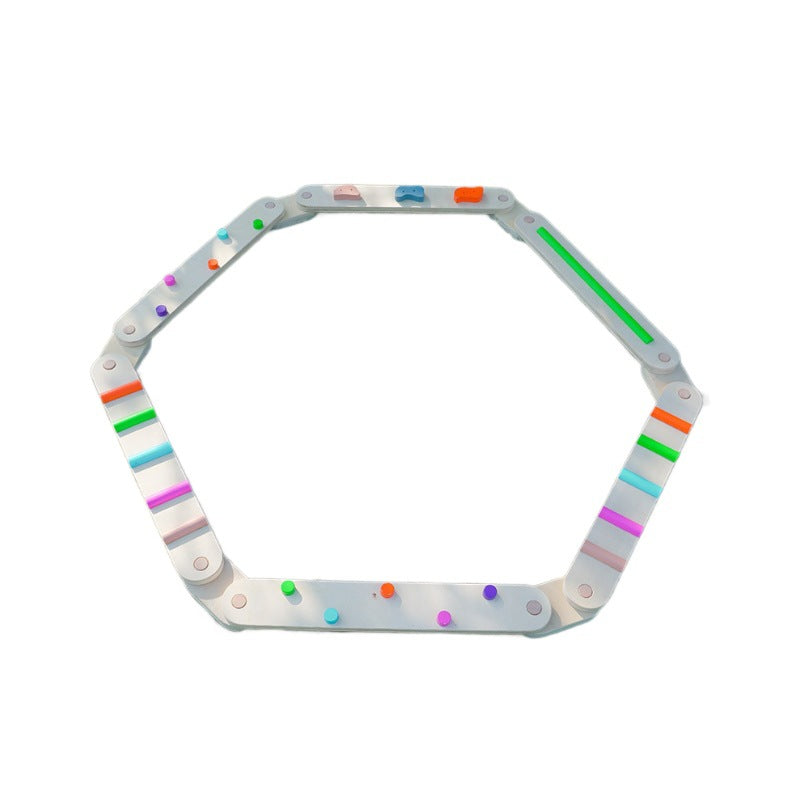 Wooden Sensory Balance Beam Set for Kids - Indoor and Outdoor Balance Training Main image