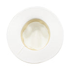 Beige Women's Wide-Brim Straw Hat with Rhinestones - Elegant and Breathable Sun Hat for Summer Outdoors,M(56-58cm)