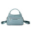 Blue Waterproof Nylon Crossbody Bag - Lightweight and Adjustable Strap Shoulder Bag for Women