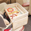 Giraffe Lion Monkey Children's Portable Car Seat Activity Tray - Multifunctional Travel Desk