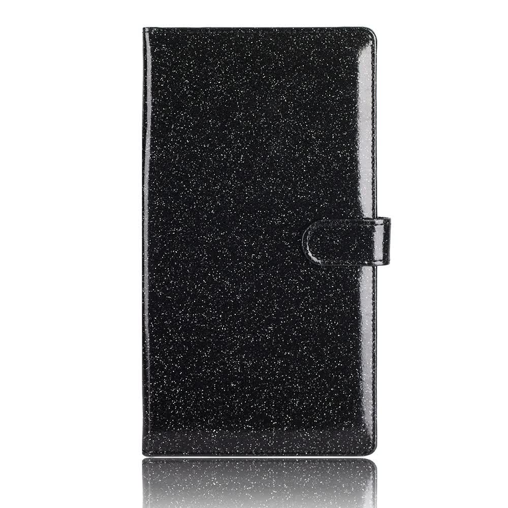 Black Sparkling Document Organizer Wallet - 24x12.8cm, Lightweight and Durable Main image