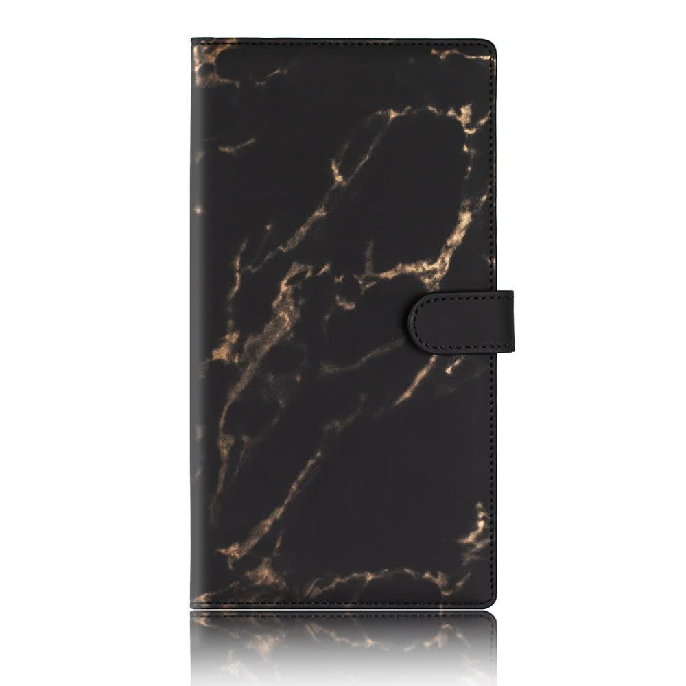 Black Marble Sparkling Document Organizer Wallet - 24x12.8cm, Lightweight and Durable Main image