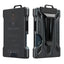 1 Pcs Black Premium RFID Blocking Aluminum Alloy ID Badge Holder with Transparent Card Slot & Money Clip