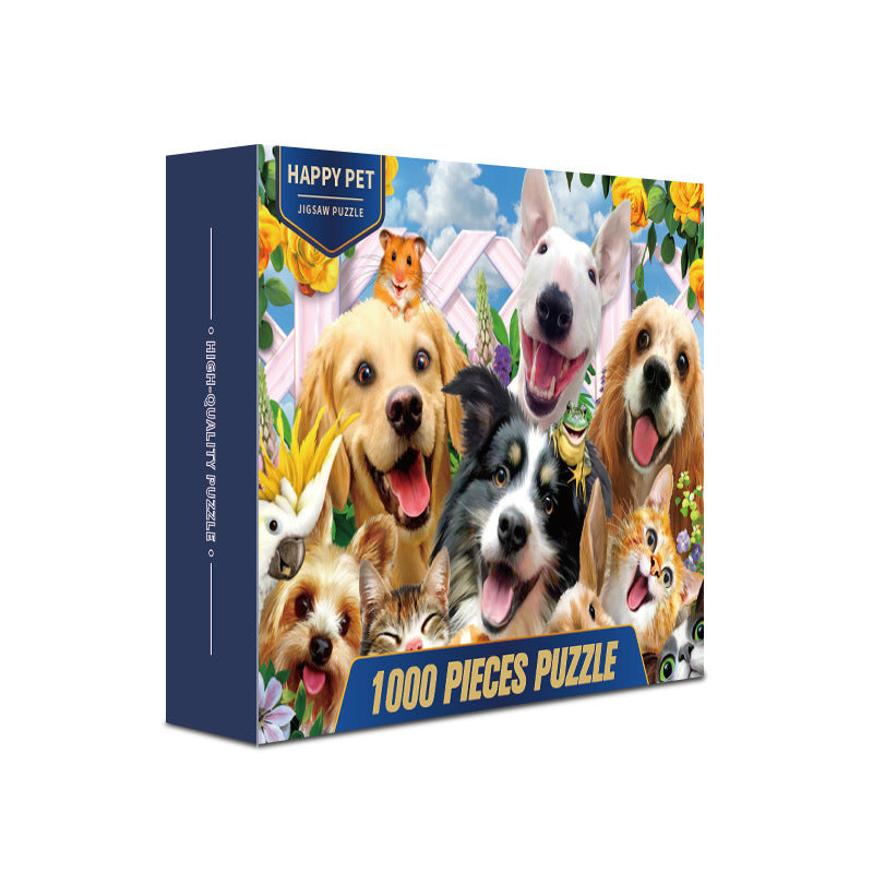 Happy cute puzzle puzzle Main image