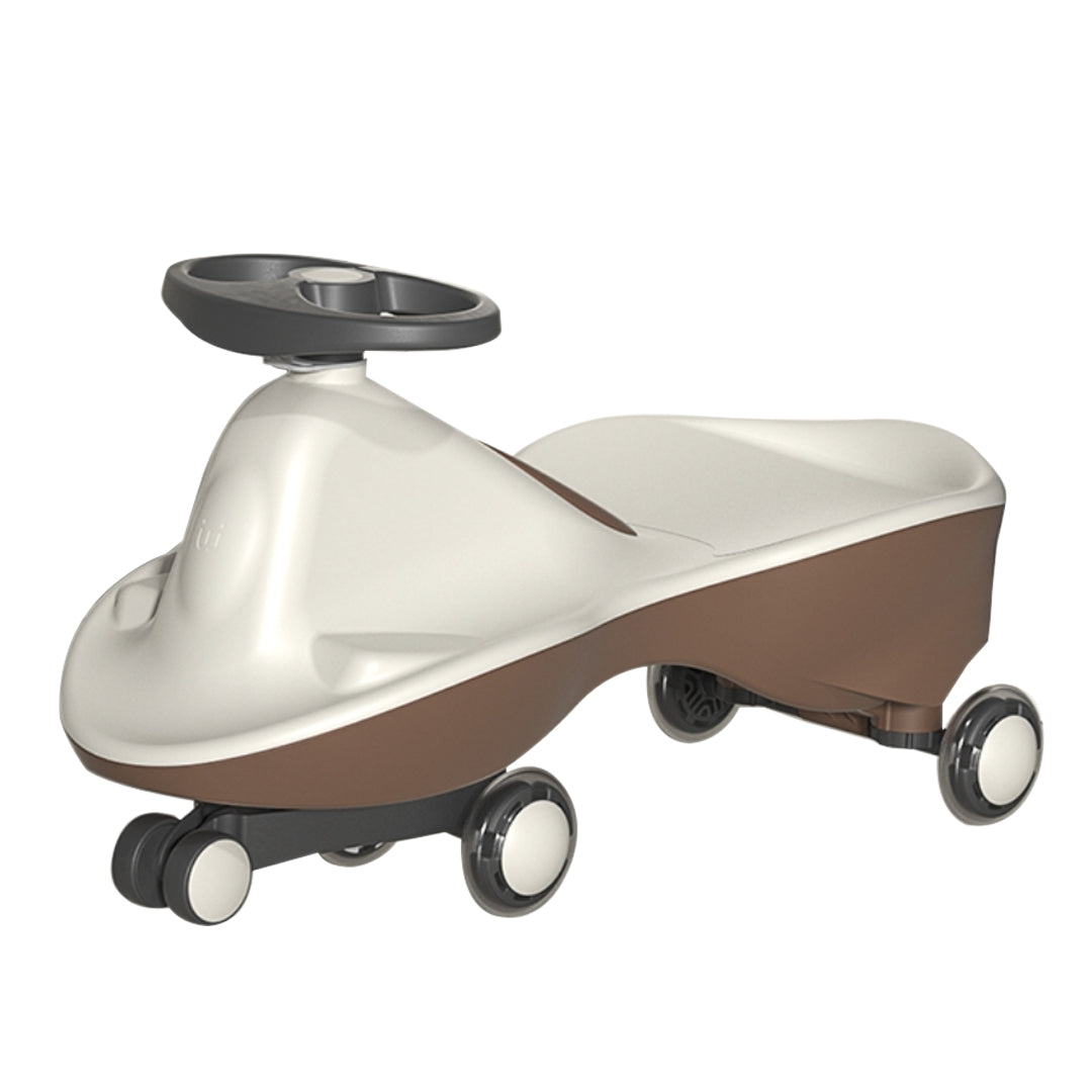 Moka White-Glide Walker Swing Car Twist Car Rind On Toy  Italian Designer For Children Outdoor Main image