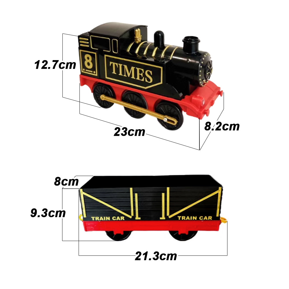 Electric Christmas Classic Train Toy Kids Set Railway Music With 16pcs Tracks AU STOCK Secondary image