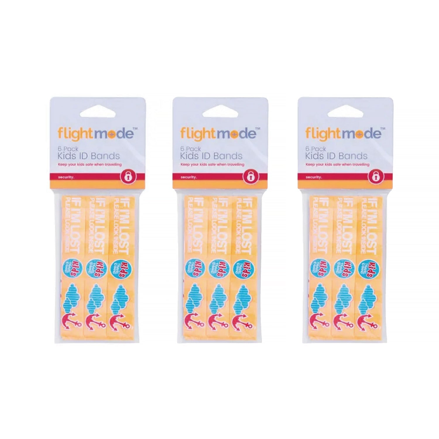 Flightmode Kids ID Band 18 Pack Main image