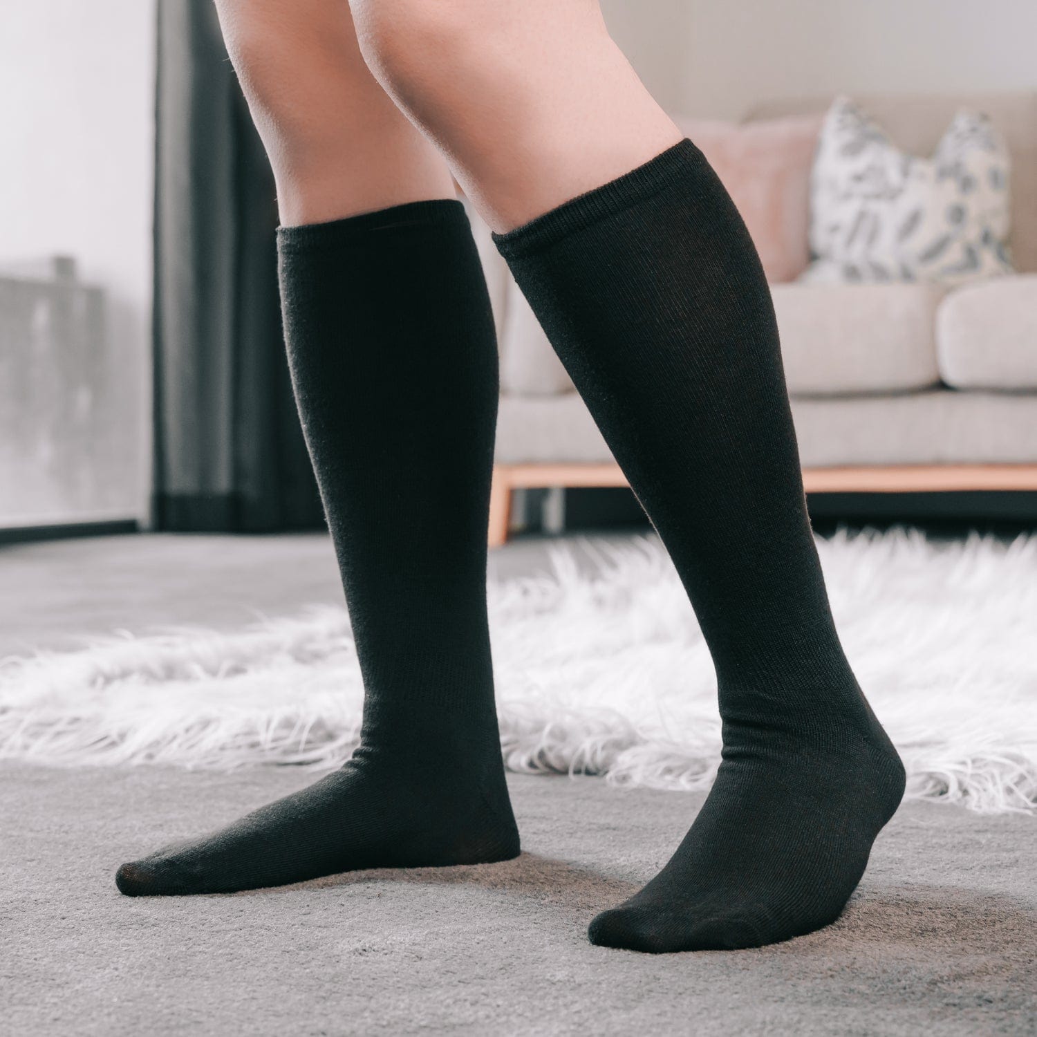 Travel Anti-Fatigue Flight Compression Socks-M Secondary image