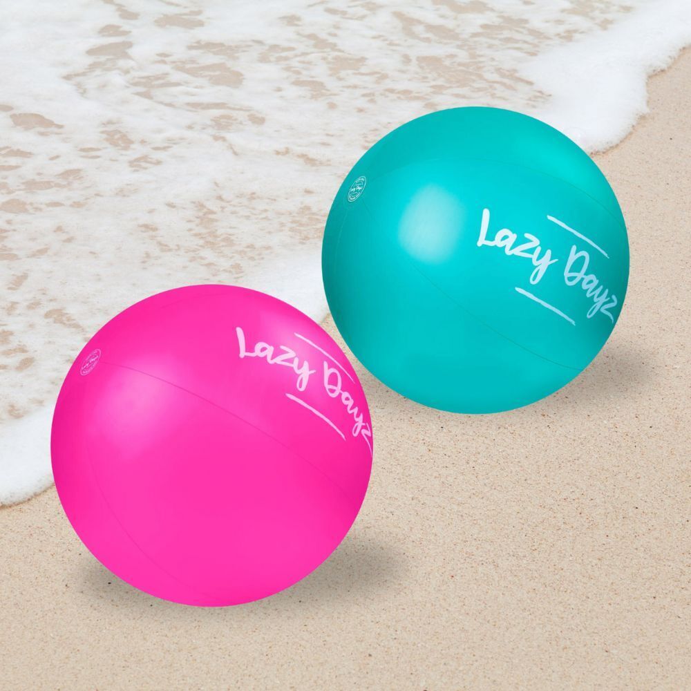90cm Lazy Dayz Inflatable Jumbo Beach Ball - Pink Main image