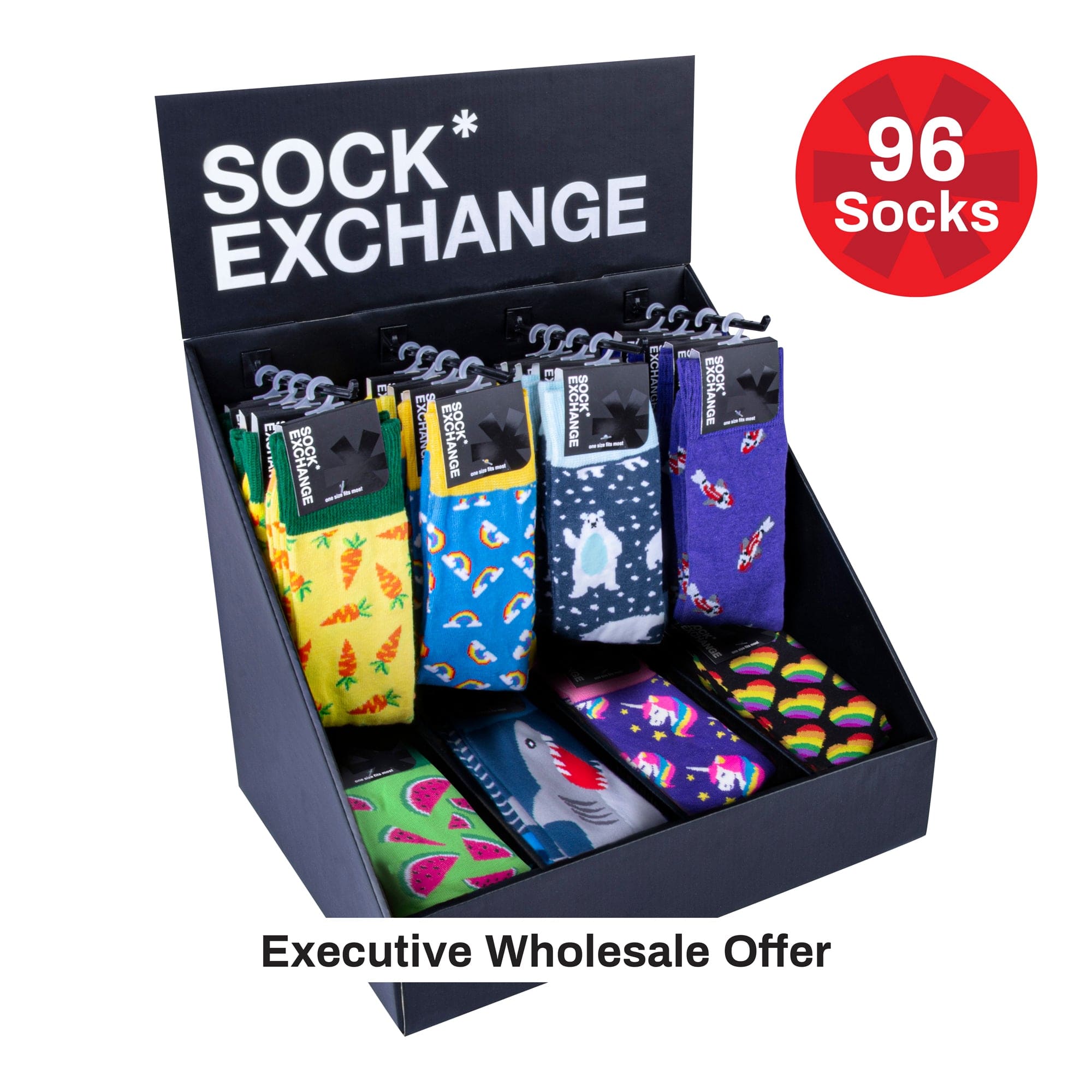 Novelty Socks - Wholesale 96 Novelty Socks Main image