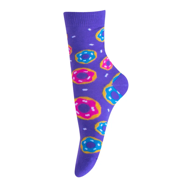 Socks Gift Boxed 4 Pairs-Girls Assorted Secondary image