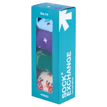 Socks Gift Boxed 4 Pairs-Boys Assorted Main image