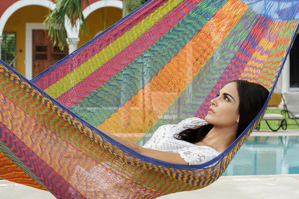 The out and about Mayan Legacy hammock Doble Size in Mexicana colour Secondary image