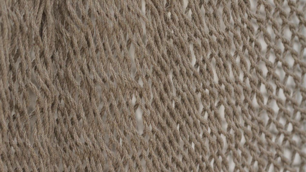 Mayan Legacy Extra Large Outdoor Cotton Mexican Hammock Chair in Dream Sands Colour Main image