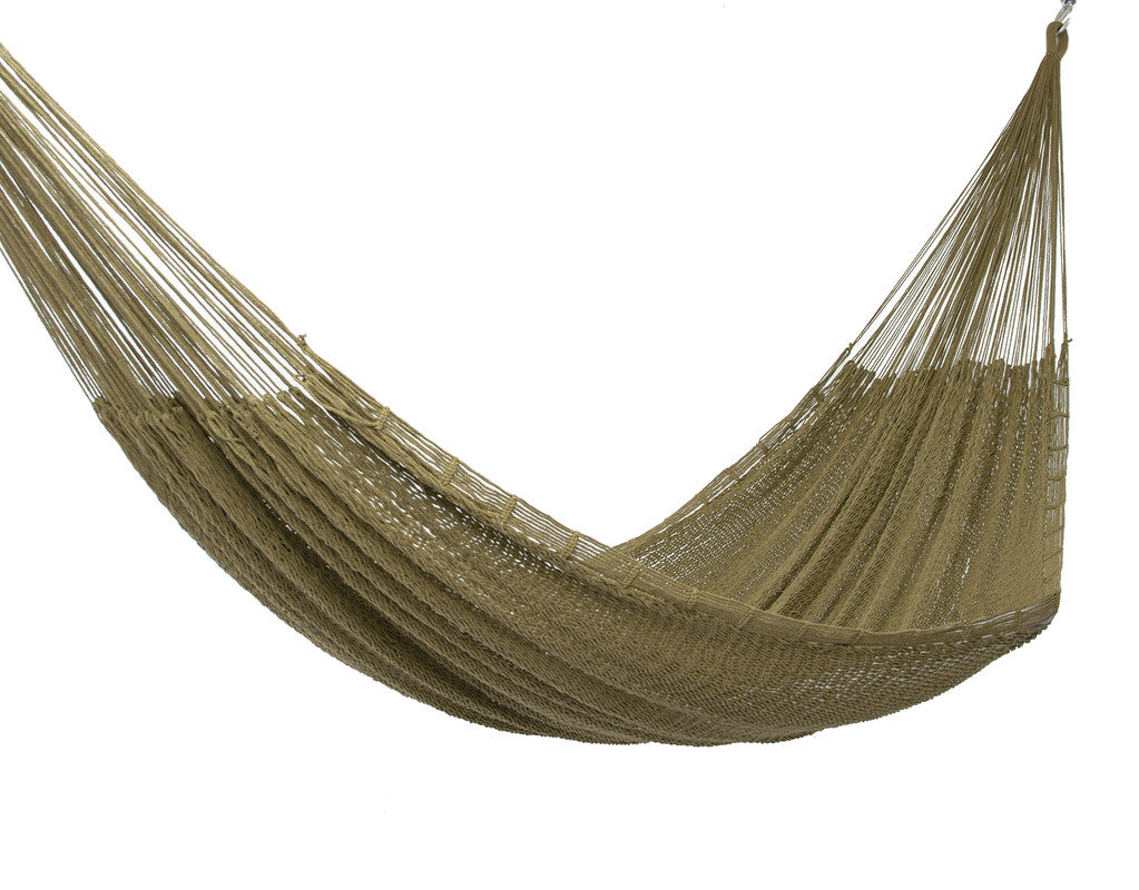 Outdoor undercover cotton Mayan Legacy hammock King size Cedar Secondary image