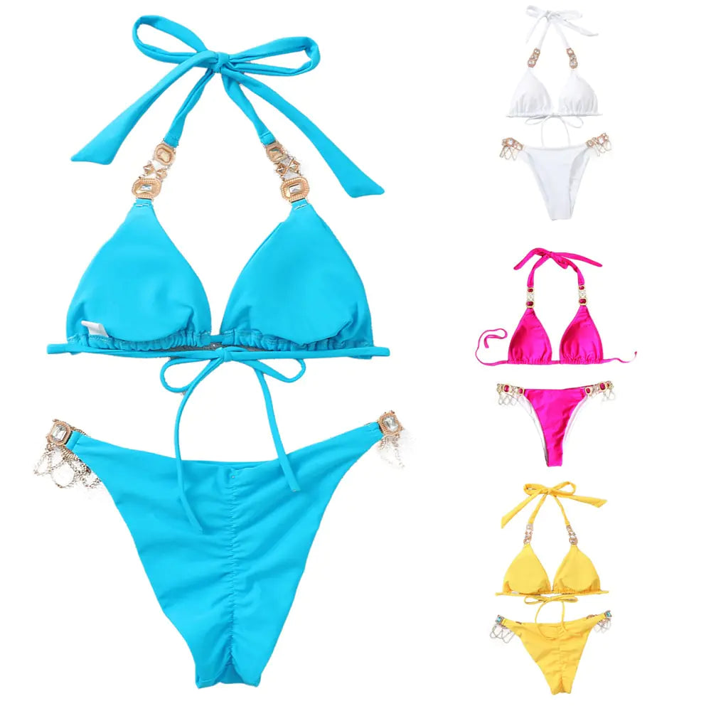 Women's Casual Swimsuit Bikini Set