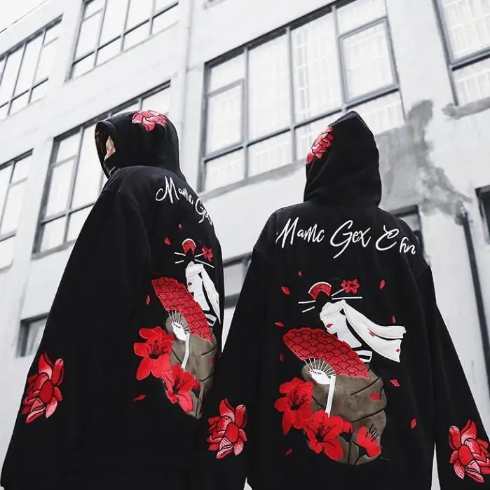 Anime Geisha Hoodie