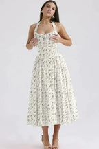 Women's Halter Lace Dress