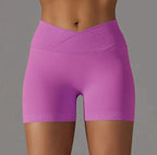 Womens Fashion Simple High Waist Shorts