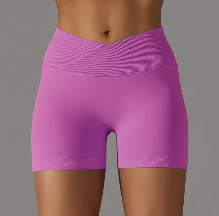 Womens Fashion Simple High Waist Shorts