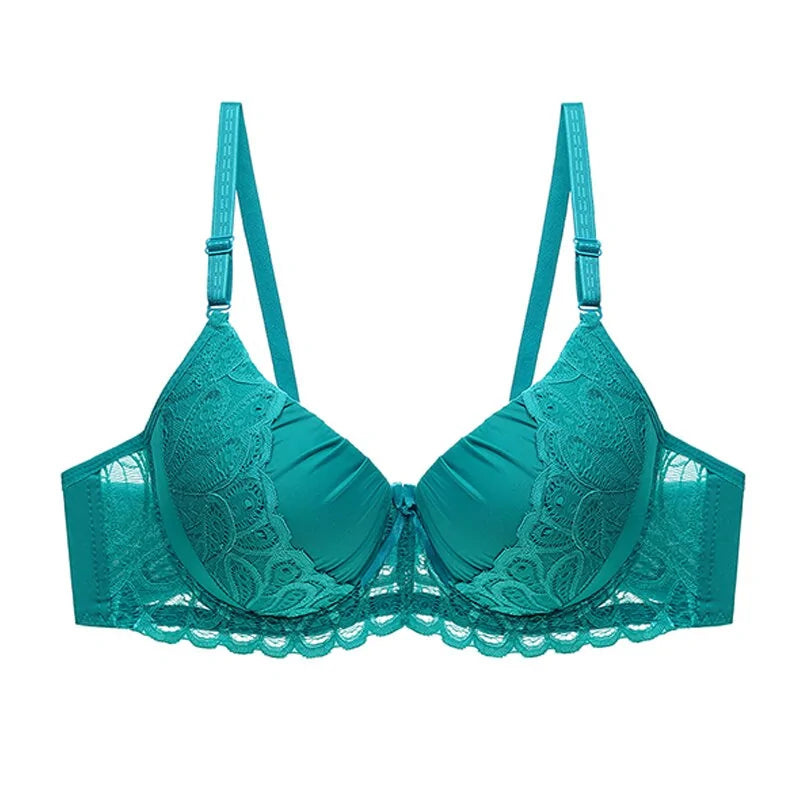Sexy Lace Push Up Plus Size Bra
