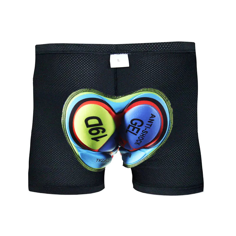 Women's Compression Bicycle Shorts with Gel Padding For Cycling