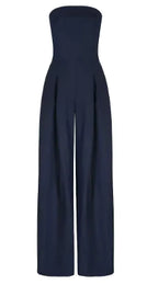 Women's Backless Wide Leg Jumpsuit