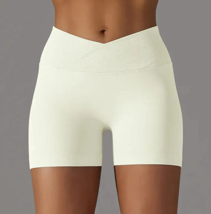 Womens Fashion Simple High Waist Shorts