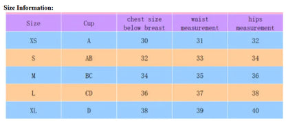 Women's Multicolor Fluorescent Bikini Set