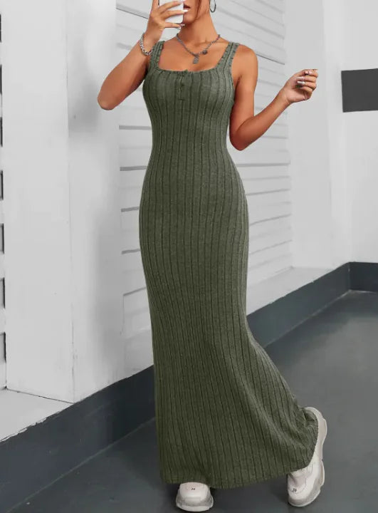 Women's Sleeveless Slim Dress