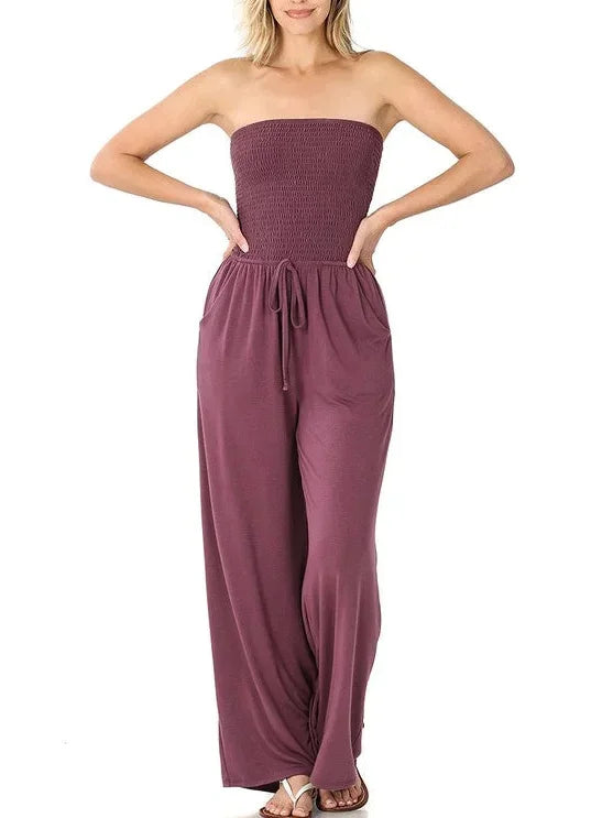Women's Elegant Wide Leg Jumpsuit