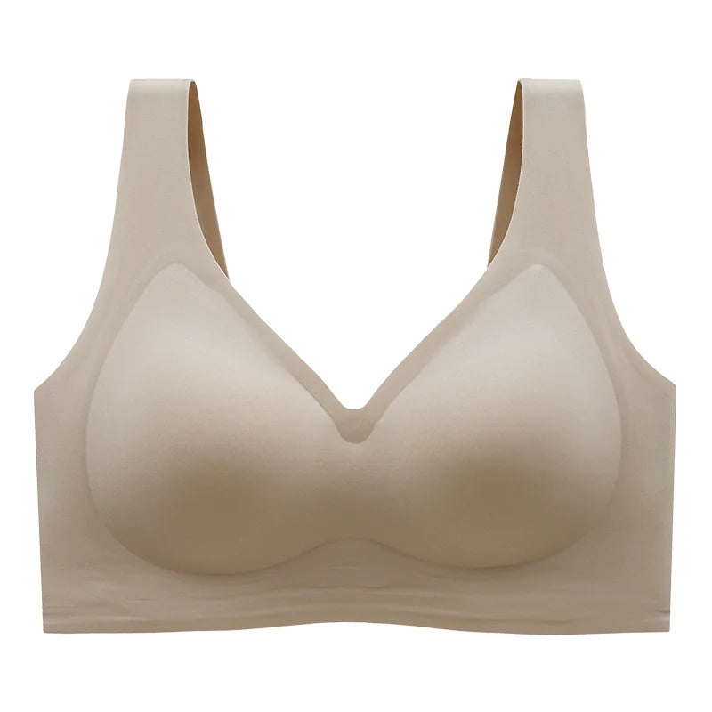 Plus Size Seamless Push Up Bra