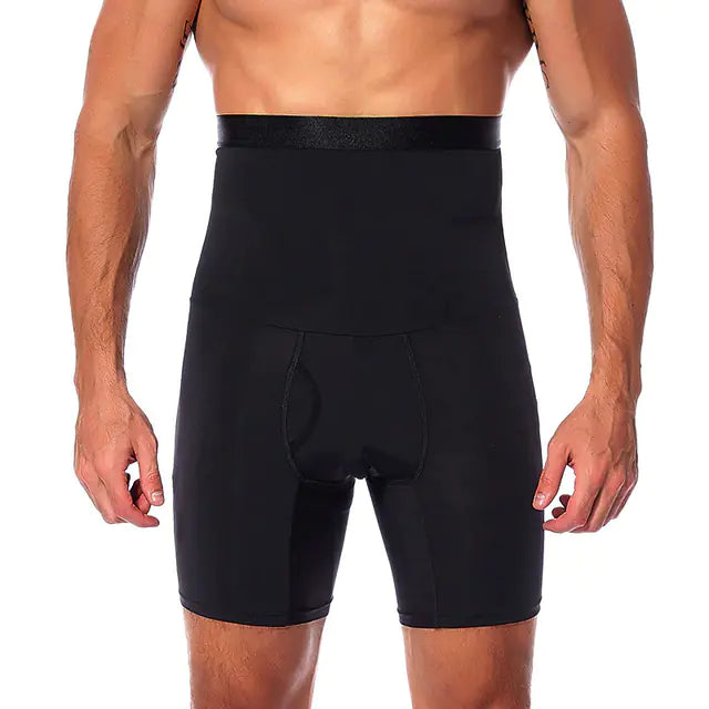 Men's High Waist Body Shaper Compression Shorts Secondary image