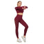 Women's Long Sleeve Yoga Set Plus Size Activewear