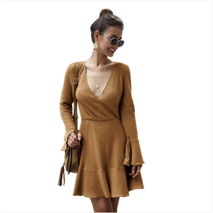 Women's Sexy Knitted Dress