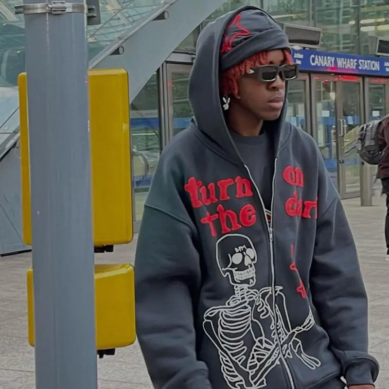 Anime Print Hoodies