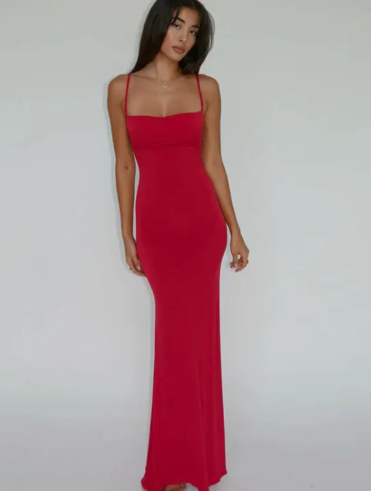Women's Elegance Back Slim Dress